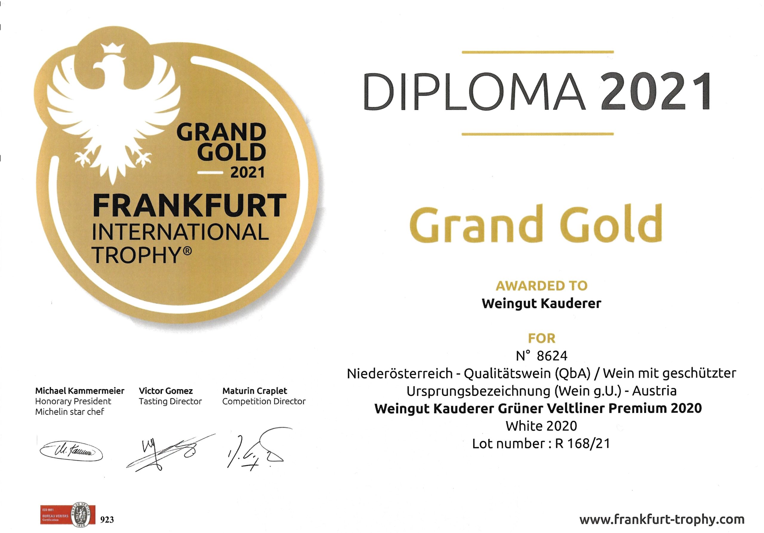 Frankfurt international trophy 2021