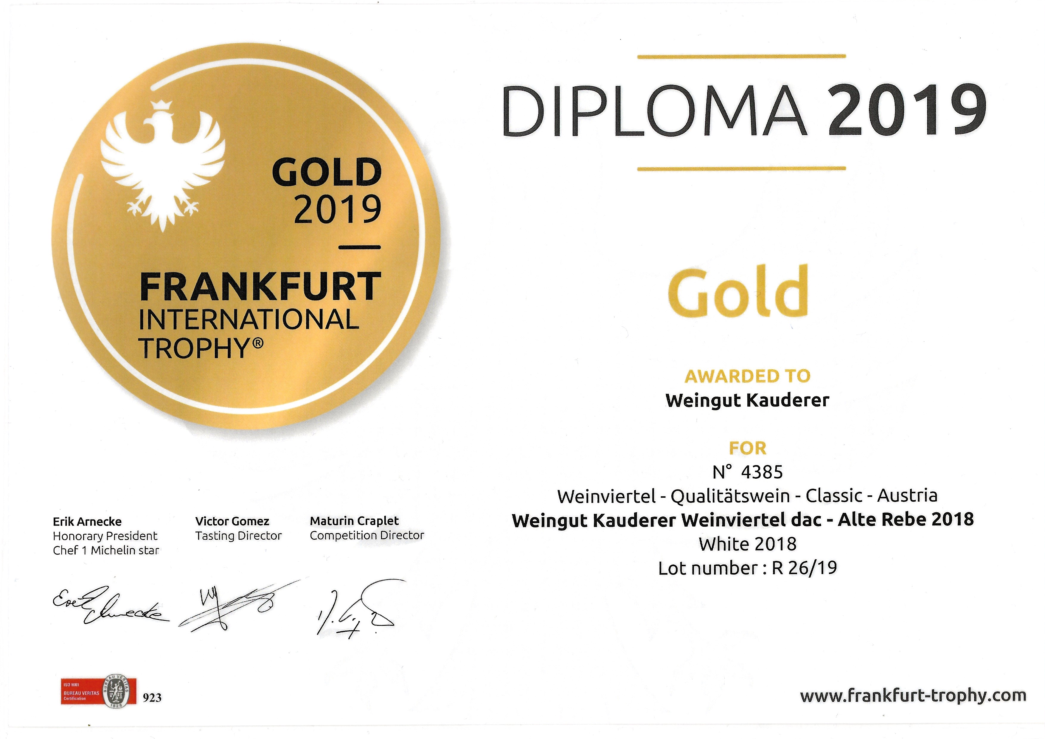 Frankfurt international trophy 2019