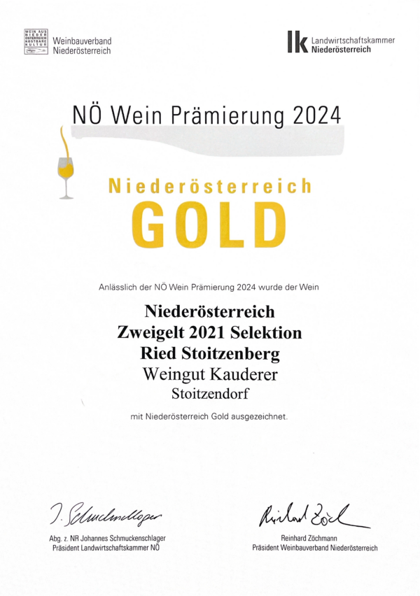 Zweigelt Selektion 2021- Ried Stoitzenberg – Bild 2