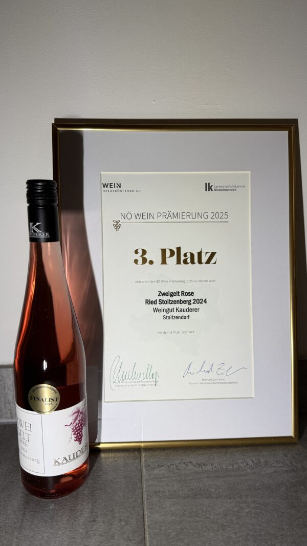 Zweigelt Rosé 2024 - Ried Stoitzenberg – Bild 3